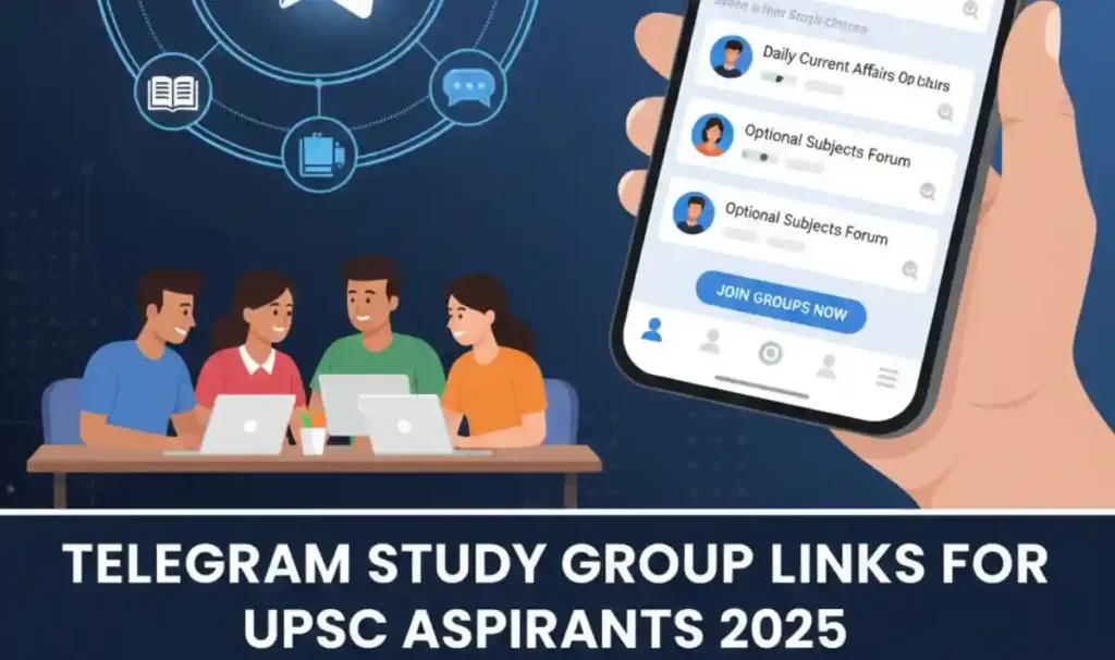 UPSC Telegram Group and Channel links