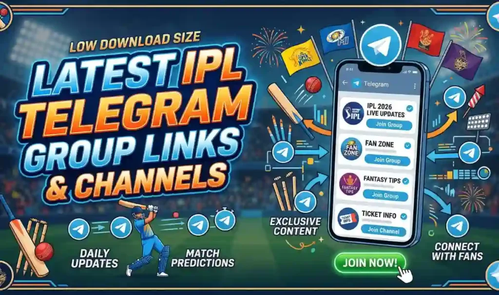 IPL 2026 Telegram Group & Channels Join Links
